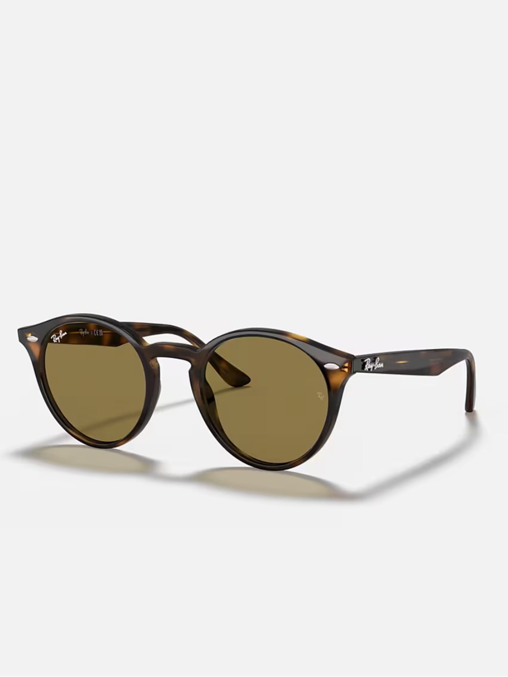 Ray-Ban RB2180 Brown Polished Light Havana Sunglasses